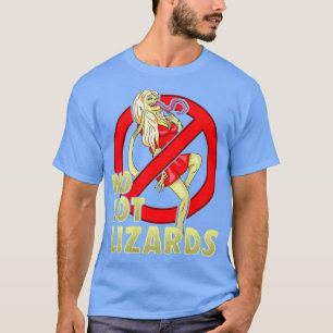Camiseta No Lot Lizards Mens Truck Driver