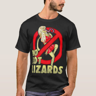 Camiseta No Lot Lizards Mens Trucker Dad Trucker