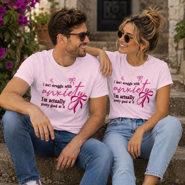 Camiseta No Lucho Contra la Ansiedad (Subido por el creador)