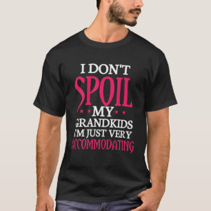 Camiseta No maldigo a mis nietos, solo estoy muy alojado