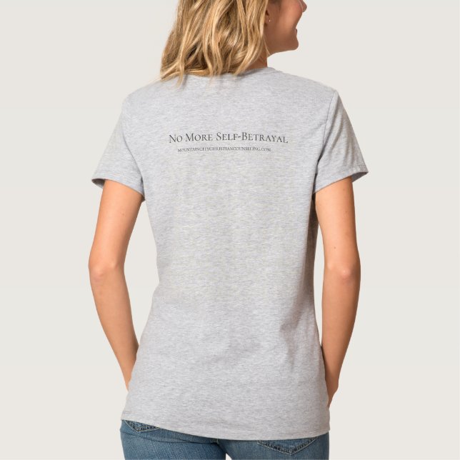 Camiseta No más autotraición (Reverso)