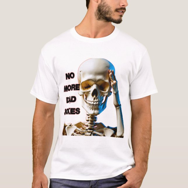 Camiseta No más Chistes de papá (Anverso)