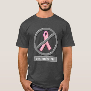 Camiseta ¡No más cintas rosadas! Poster Tote Bag