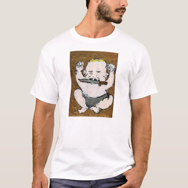 Camiseta No más cucharas plateadas (Anverso)