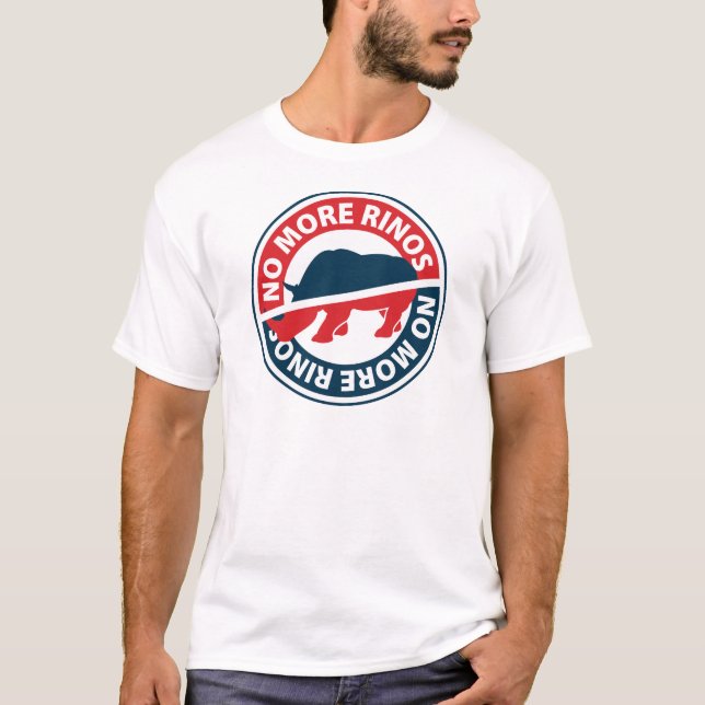 Camiseta No más de RINOS (Anverso)