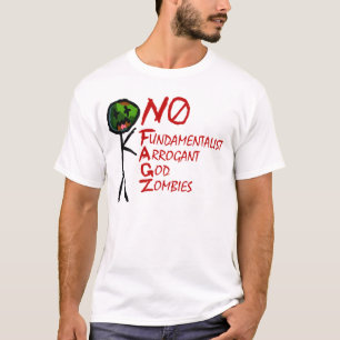 Camiseta no más de zombis