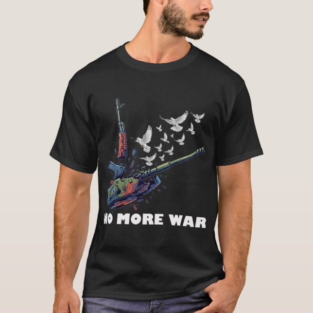 CAMISETA NO MÁS GUERRA (Anverso)