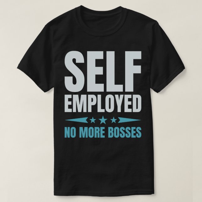 Camiseta No más jefes desempleados (Diseño del anverso)