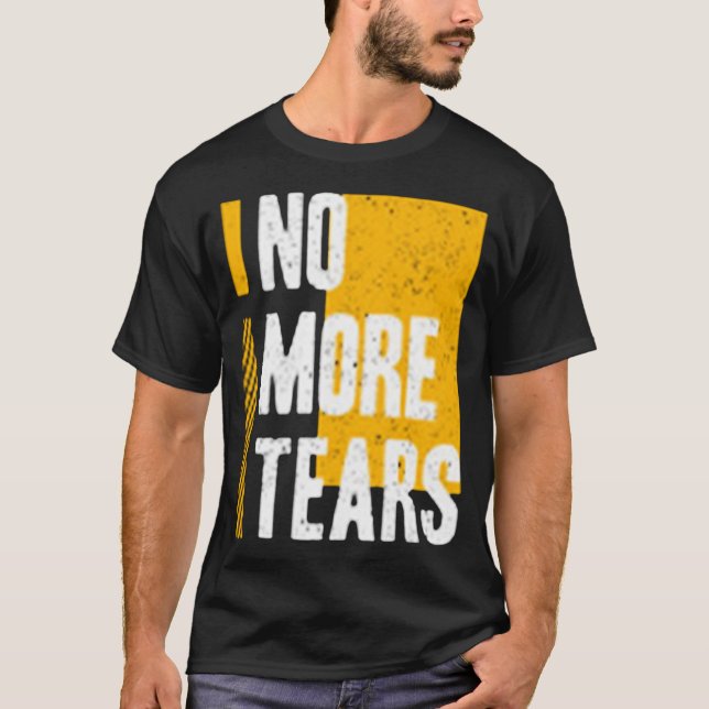Camiseta No más lágrimas (Anverso)