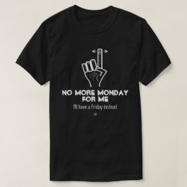 Camiseta No más lunes v2b