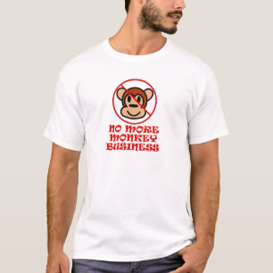 Camiseta No más negocios de monos