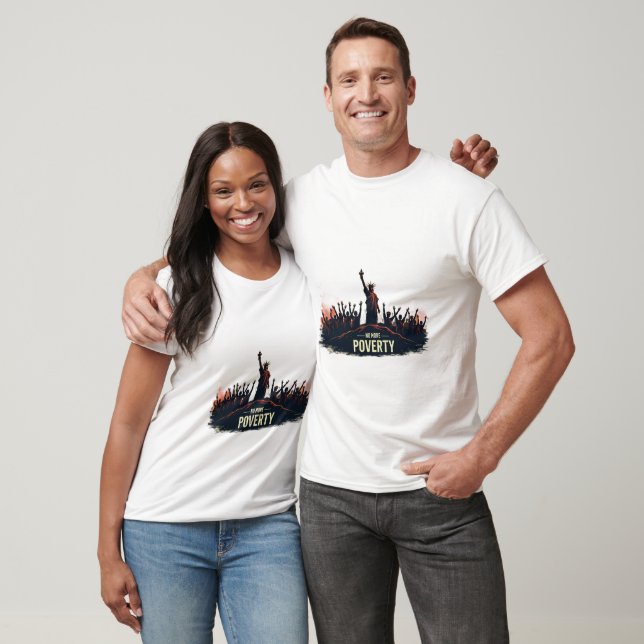 Camiseta No Más Pobreza (Unisexo)