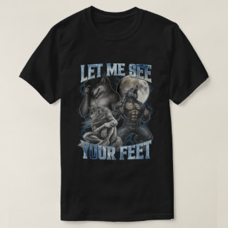 Camiseta No Más Señor Buen Tipo Chiste Alpha Wolf Meme Papá