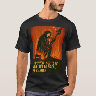 Camiseta No 🔥 Más Silencio. Dije sí para romper el silenci