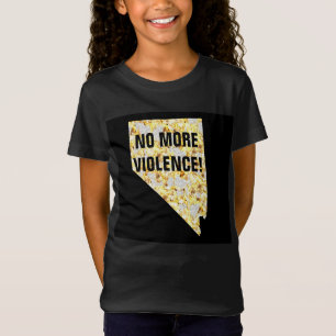 CAMISETA NO MÁS VIOLENCIA NEVADA