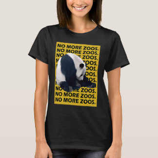 Camiseta No más zoos Panda amarillo