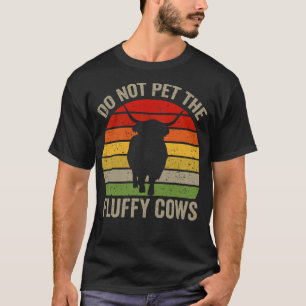 Camiseta No Mascota a las vacas flacas que adoran las vacas