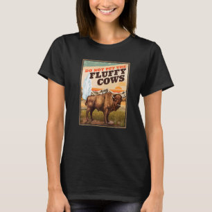 Camiseta No Mascota A Las Vacas Fluffy Bison 3