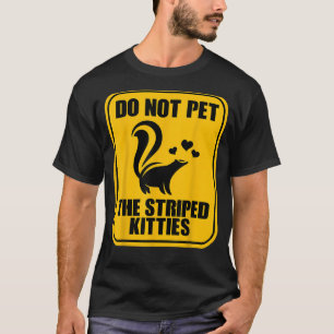 CAMISETA NO MASCOTA A LOS KITTIES DIVERTIDOS GRUPO DE AMANT