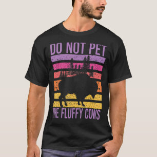 Camiseta No Mascota El Búfalo Fluffy Vintage Bison
