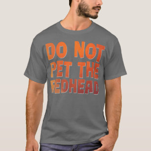 Camiseta No mascota la pelirroja 2