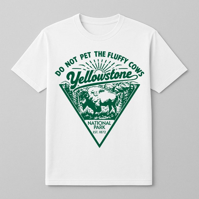 Camiseta No Mascota Las Vacas Fluffy - Yellowstone (Subido por el creador)