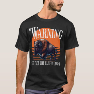 Camiseta No Mascotas a las vacas flacas - Divertido camping