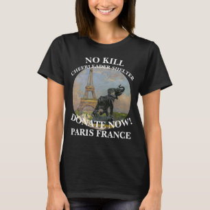 CAMISETA NO MATAR A CHEERLEADER SHELTER PARIS FRANCIA