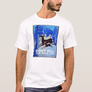 Camiseta No maten a nuestro Poster WPA FAP