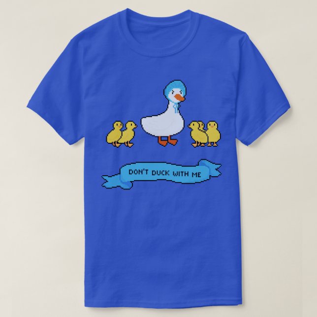 Camiseta No me agaches. (Diseño del anverso)