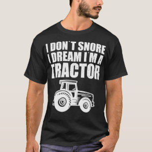 Camiseta No Me Alarmo Soñando Que Soy Una Granja De Tractor