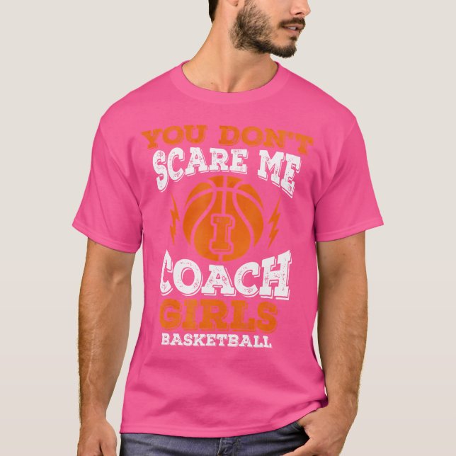 Camiseta No Me Asustas, Enseño Chicas Baloncesto (Anverso)