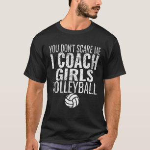 Camiseta No me asustas, entreno en voleibol Chica en shir