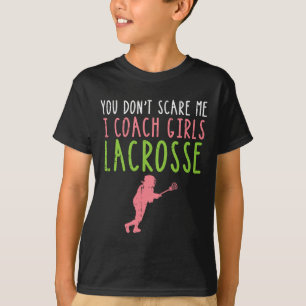 Camiseta No Me Asustas Entreno Lacrosse Femenino Divertido 