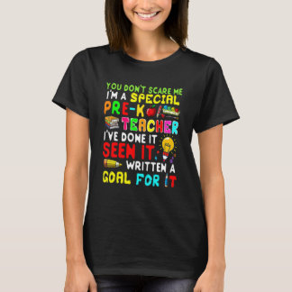 Camiseta No Me Asustas Estoy Orgulloso Un Especial Pre K En