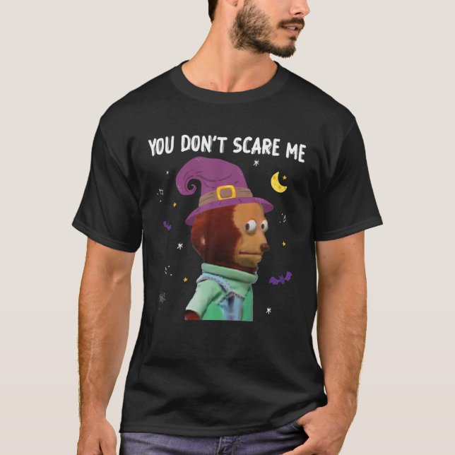 Camiseta No me asustas, imbécil de meme (Anverso)
