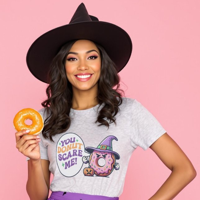 Camiseta No me asustas, qué gracioso Halloween de Punny ( 10%
You Donut Scare Me Funny Punny Halloween T-Shirt.)