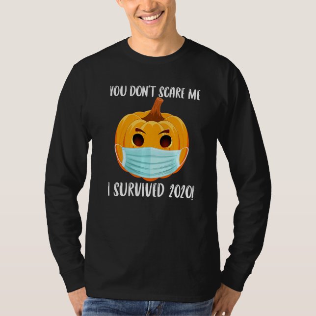 Camiseta No me asustas sobreviví al Costum de Halloween 202 (Anverso)