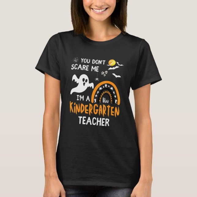 Camiseta no me asustas, soy el profesor de guardería Hallo (Anverso)