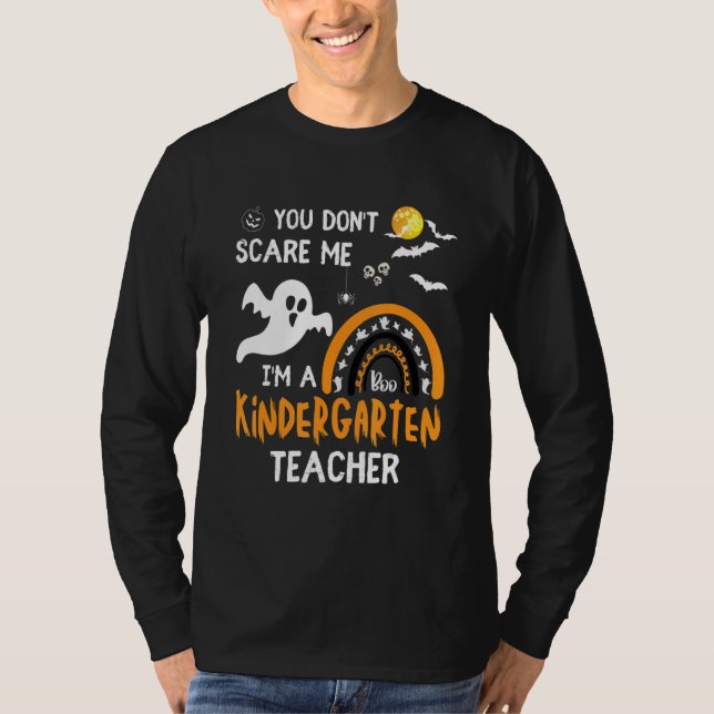 Camiseta no me asustas, soy el profesor de guardería Hallo (Anverso)