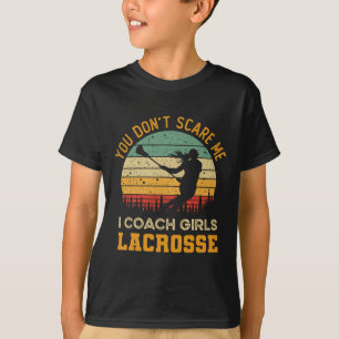 Camiseta No Me Asustas Yo Entreno Chicas Lacrosse Divertido