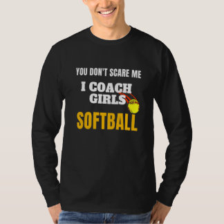 Camiseta No Me Asustas Yo Entreno Softbol Femenino Diseño S