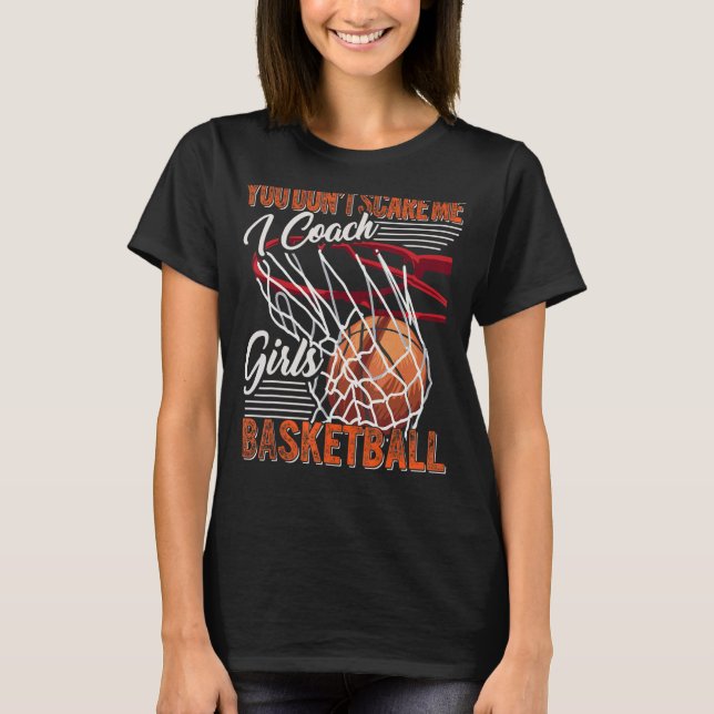 Camiseta No me asustes entreno Chicas de baloncesto (Anverso)