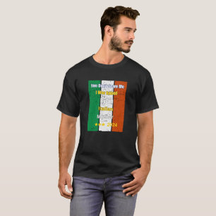 Camiseta No me asustes, fui criada por madre italiana
