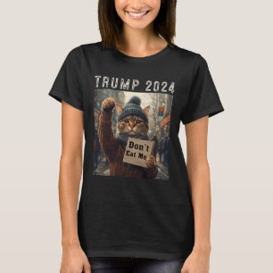 Camiseta No me comas gatos para Trump 2024