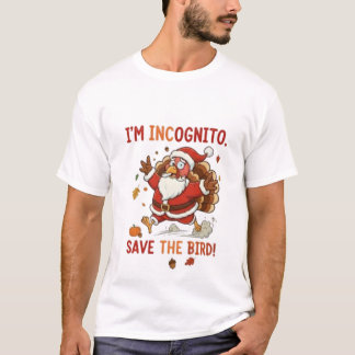 Camiseta no me comas soy santa claus