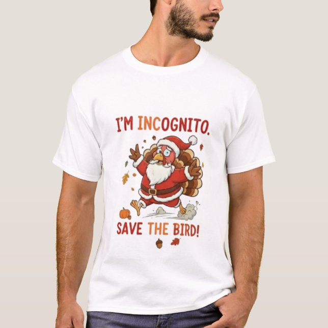 Camiseta no me comas soy santa claus (Anverso)