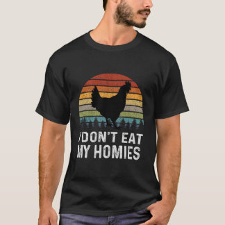 Camiseta No Me Comí Veganismo Retro De Mis Casas