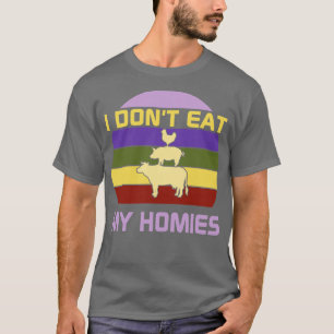Camiseta No me como a mis homies