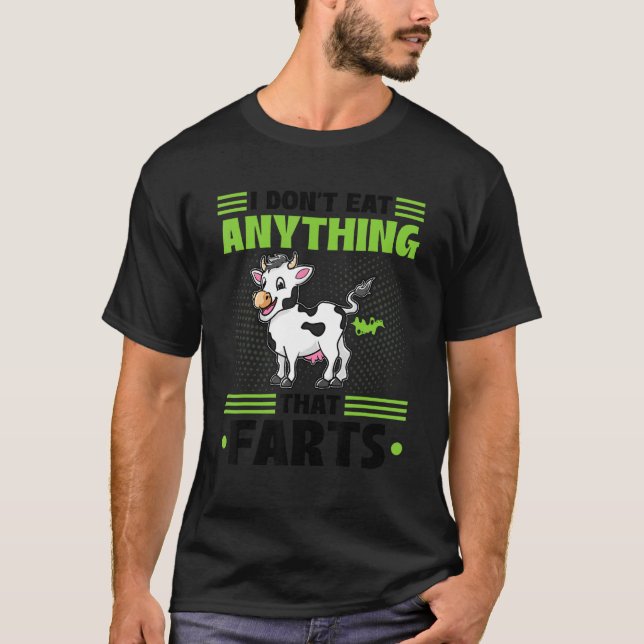 Camiseta No me como nada que se burle del vegetariano veget (Anverso)